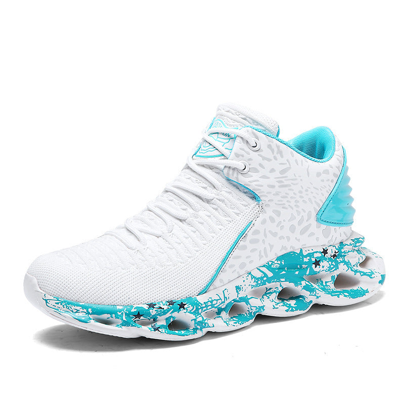 Graffiti print sneakers